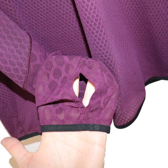 Lululemon Geo Long Sleeve *lululemon lab Plum - Picture 6 of 6